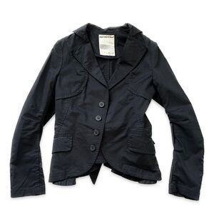 JNBY Black Bow tie Slim-Fit Blazer Brand New, Perfect for Work or Events, Size M